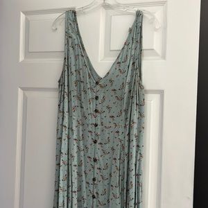 Button front, American Eagle, maxi dress